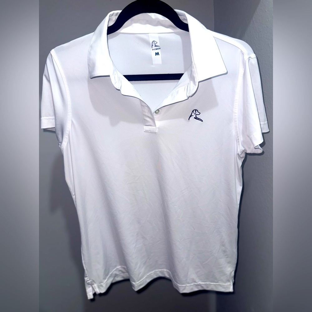 Rhoback Women’s White Performance Polo